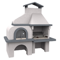 Edilmark Pizza-Party - Barbecue e forno in muratura a legna e carbone